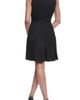 KARL LAGERFELD PARIS KARL LAGERFELD PARIS Textured Stretch A-Line Dress - 2