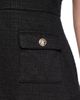 KARL LAGERFELD PARIS KARL LAGERFELD PARIS Textured Stretch A-Line Dress - 4