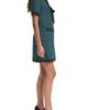 KARL LAGERFELD PARIS KARL LAGERFELD PARIS Tie Neck Tweed A-Line Minidress - 3