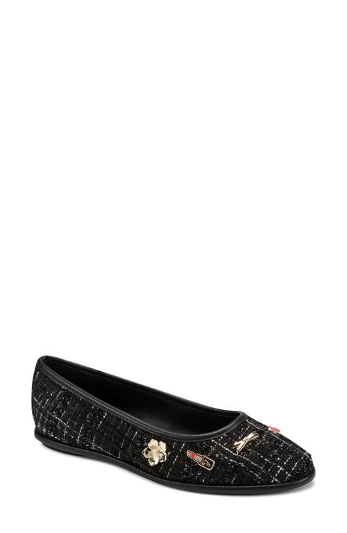 KARL LAGERFELD PARIS KARL LAGERFELD PARIS Vadelle Tweed Ballet Flat