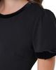 KARL LAGERFELD PARIS KARL LAGERFELD PARIS Velvet Detail Scuba Crepe Shift Minidress - 4