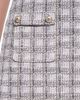 KARL LAGERFELD PARIS KARL LAGERFELD PARIS Windowpane Check Tweed Sheath Dress - 4
