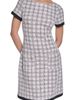 KARL LAGERFELD PARIS KARL LAGERFELD PARIS Windowpane Check Tweed Sheath Dress - 5