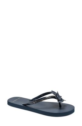 KARL LAGERFELD PARIS KARL LAGERFELD PARIS Zemira Flower Flip Flop