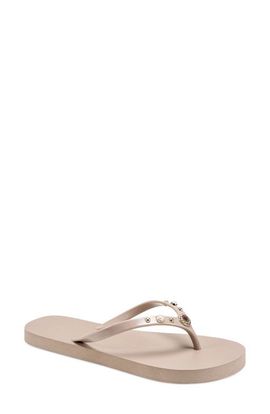 KARL LAGERFELD PARIS KARL LAGERFELD PARIS Zimia Button Flip Flop