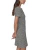 Karl Lagerfeld Paris Knit Tweed A-Line with Flower Buttons - 4