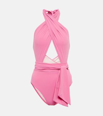 Karla Colletto Karla Colletto Cutout halterneck swimsuit