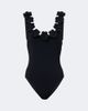 Karla Colletto Karla Colletto Juliet floral-appliqué swimsuit - 1