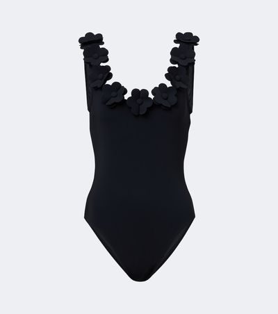 Karla Colletto Karla Colletto Juliet floral-appliqué swimsuit