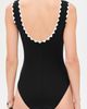 Karla Colletto Karla Colletto Lia Round Neck Silent Underwire Tank One Piece Black / White - 3