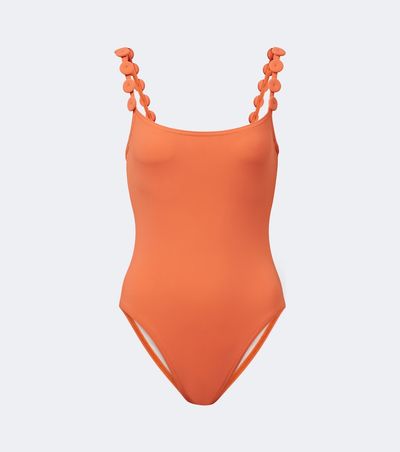Karla Colletto Karla Colletto Sadie appliqué swimsuit