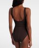 Karla Colletto Karla Colletto Tess floral-appliqué swimsuit - 3