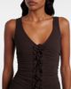 Karla Colletto Karla Colletto Tess floral-appliqué swimsuit - 4