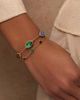 Karma and Luck Karma and Luck Blessed Soul Evil Eye Multi Stone Chain Bracelet - 2