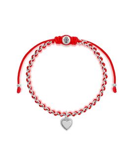 Karma And Luck Karma and Luck Boundless Affection Red String Heart Bracelet