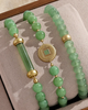 Karma and Luck Karma and Luck Jade Lucky Coin Gold Plated Women's Bracelet - Golden Fortune - 3