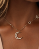 Karma and Luck Karma and Luck Lunar Grace Radiant Moon & Stars Necklace - 2