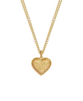 Karma And Luck Karma and Luck Pure Devotion Pearl Heart Necklace
