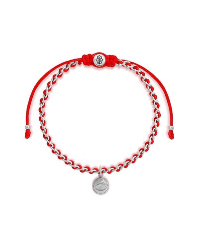 Karma And Luck Karma and Luck Sacred Vision Drawstring Evil Eye Bracelet