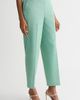 KASPER KASPER Belted Elastic Back Straight Leg Ankle Pants - 3
