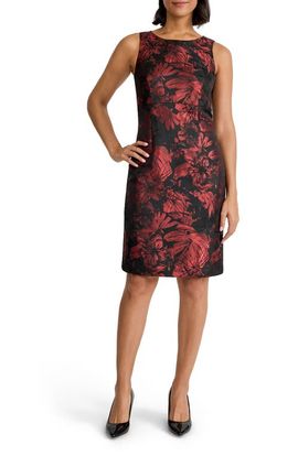 KASPER KASPER Empire Seam Sheath Dress