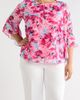 KASPER KASPER Floral Print Ruffle Top - 1