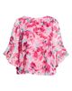 KASPER KASPER Floral Print Ruffle Top - 5