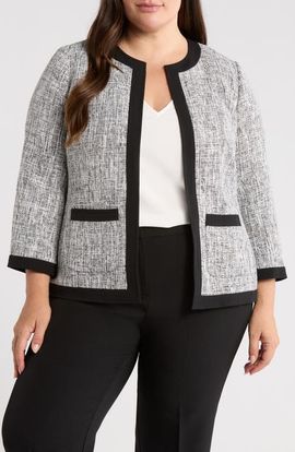 KASPER KASPER Framed Patch Pocket Jacket