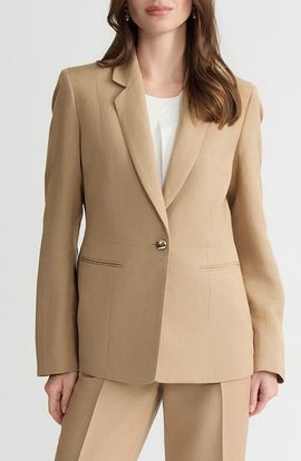 KASPER KASPER Linen Blend Jacket