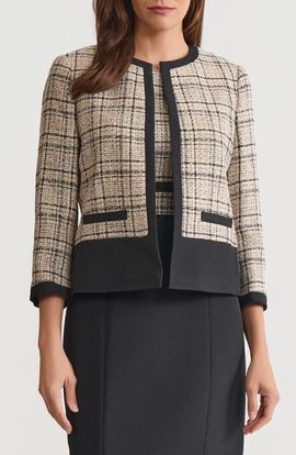 KASPER KASPER Plaid Jacket