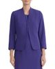 KASPER KASPER Seamed Open Front Jacket - 1