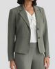 KASPER KASPER Seamed Stretch Crepe Jacket - 3