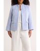 KASPER KASPER Stand Collar Tweed Jacket - 1