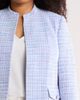 KASPER KASPER Stand Collar Tweed Jacket - 4