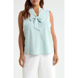 KASPER KASPER Tie Front Sleeveless Top