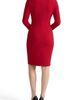 KASPER KASPER Twist Front Long Sleeve Sheath Dress - 2