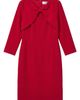 KASPER KASPER Twist Front Long Sleeve Sheath Dress - 5