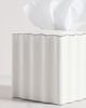 Kassatex Kassatex Le Marais Tissue Holder White One - 3