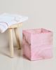 Kassatex Kassatex Shopbop x Kassatex Waste Basket Pink One - 4