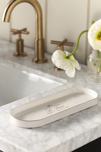 Kassatex Le Bain Porcelain Tray