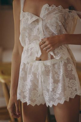 Kat The Label Florence Lace Shorts