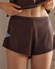 Kat The Label Jean Satin Shorts - 2