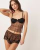 Kat The Label Kat The Label Hayden lace ruffle shorts in leopard print-Multi - 4
