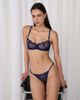 Kat The Label Kat The Label Maverick underwire bra in midnight blue - 1