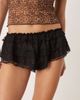 Kat The Label Kat The Label Stevie lace bloomer shorts in black - 3