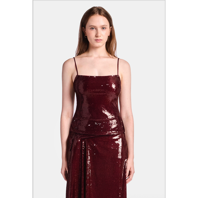 KATE BARTON KATE BARTON Camille Sequin Maxi Skirt