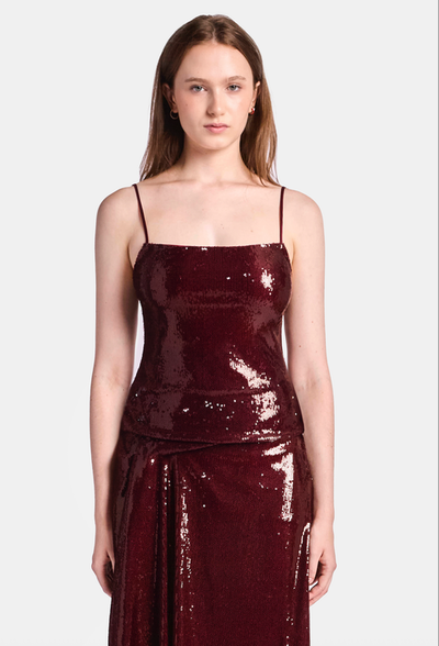 KATE BARTON KATE BARTON Camille Sequin Top