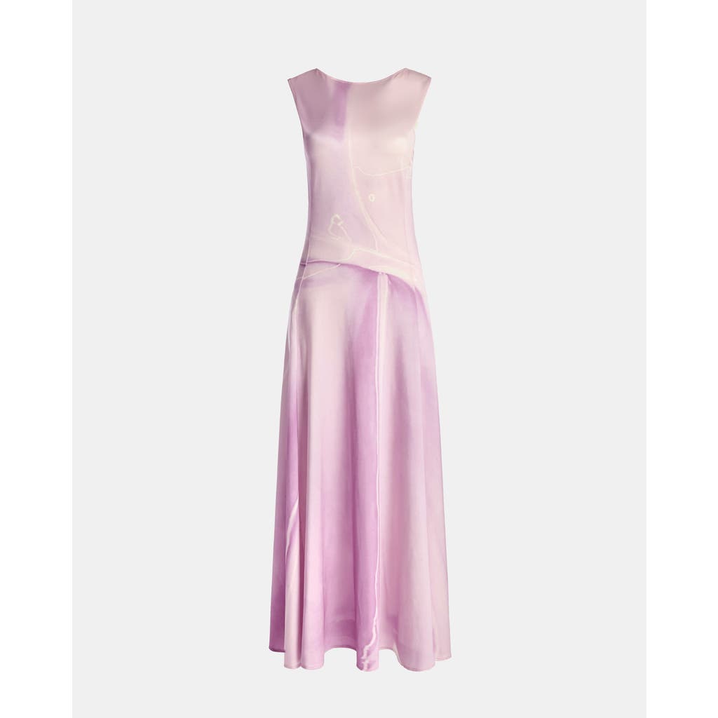 KATE BARTON KATE BARTON Kate Illusion Print Liquid Maxi Dress