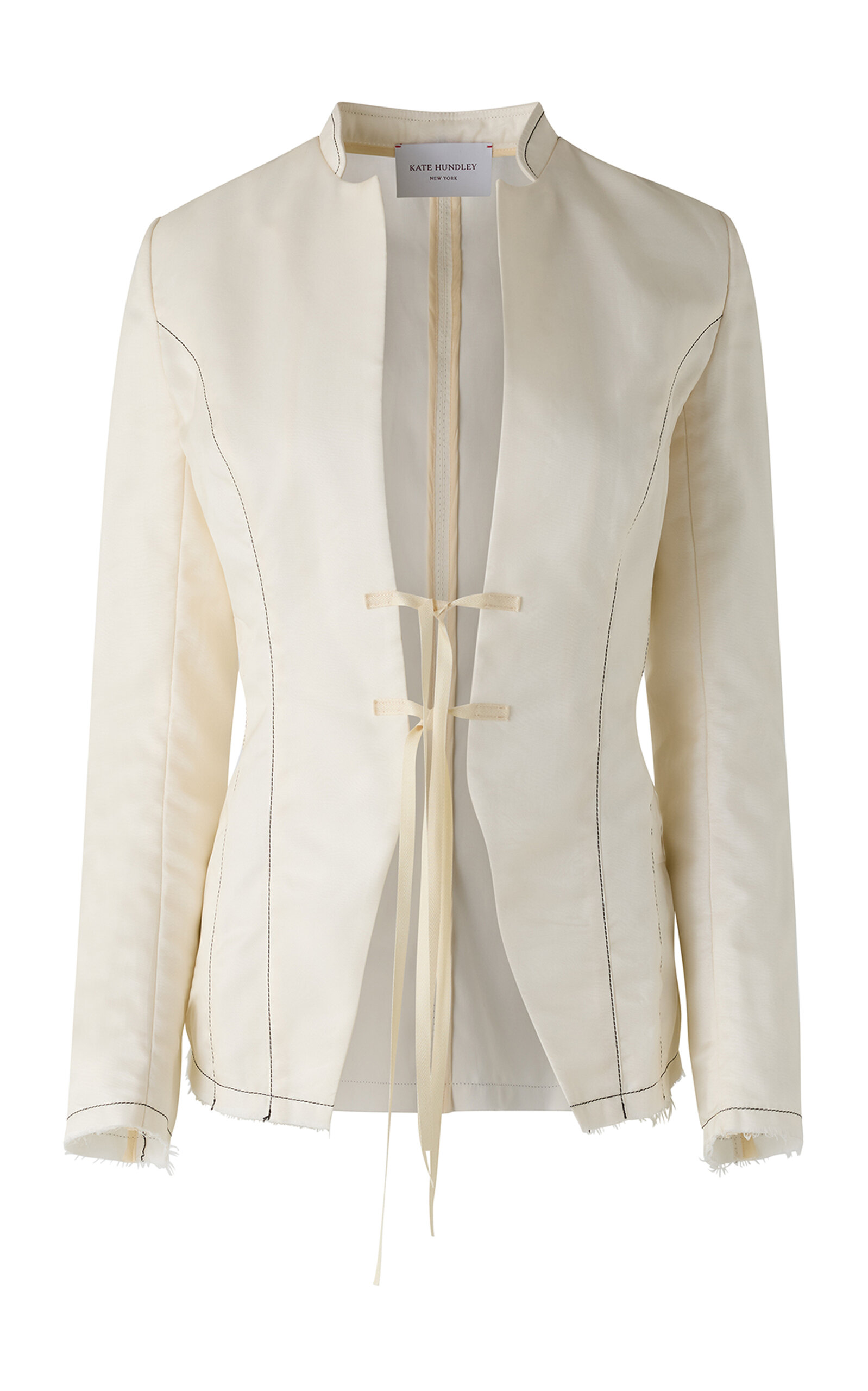 Kate Hundley Kate Hundley Sheer Overlay CottonSilk Jacket