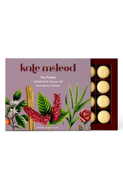 Kate McLeod Kate McLeod Palo Santo & Vetiver Pebble Solid Bath & Shower Oil Set 